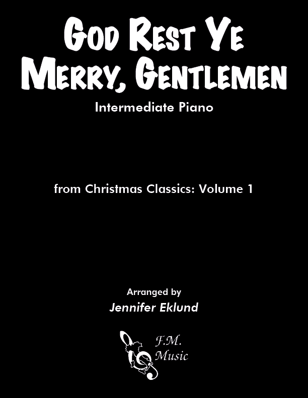God Rest Ye Merry, Gentlemen (Intermediate Piano)